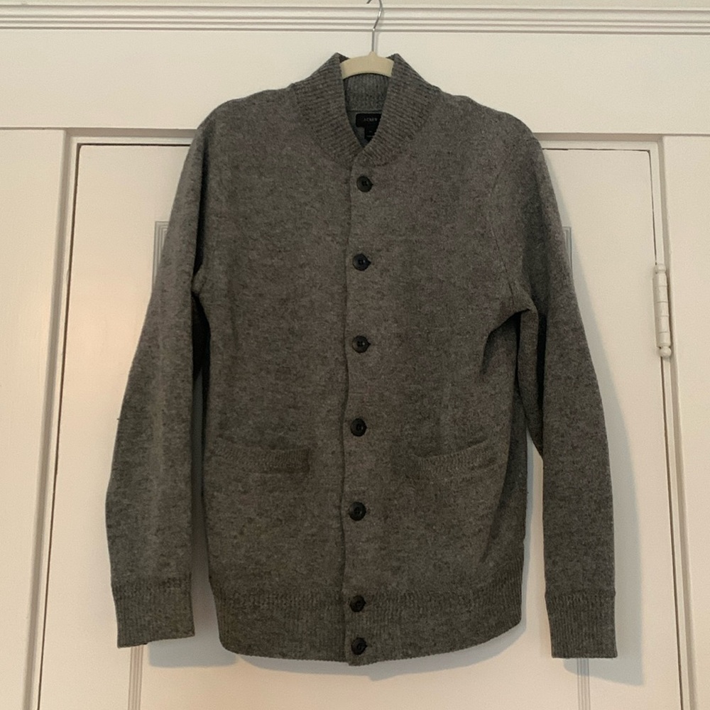J. Crew Gray Cardigan
